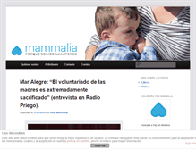 Tablet Screenshot of mammalia.info